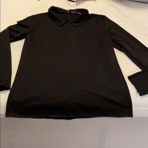 Zara black blouse. Super light weight size S